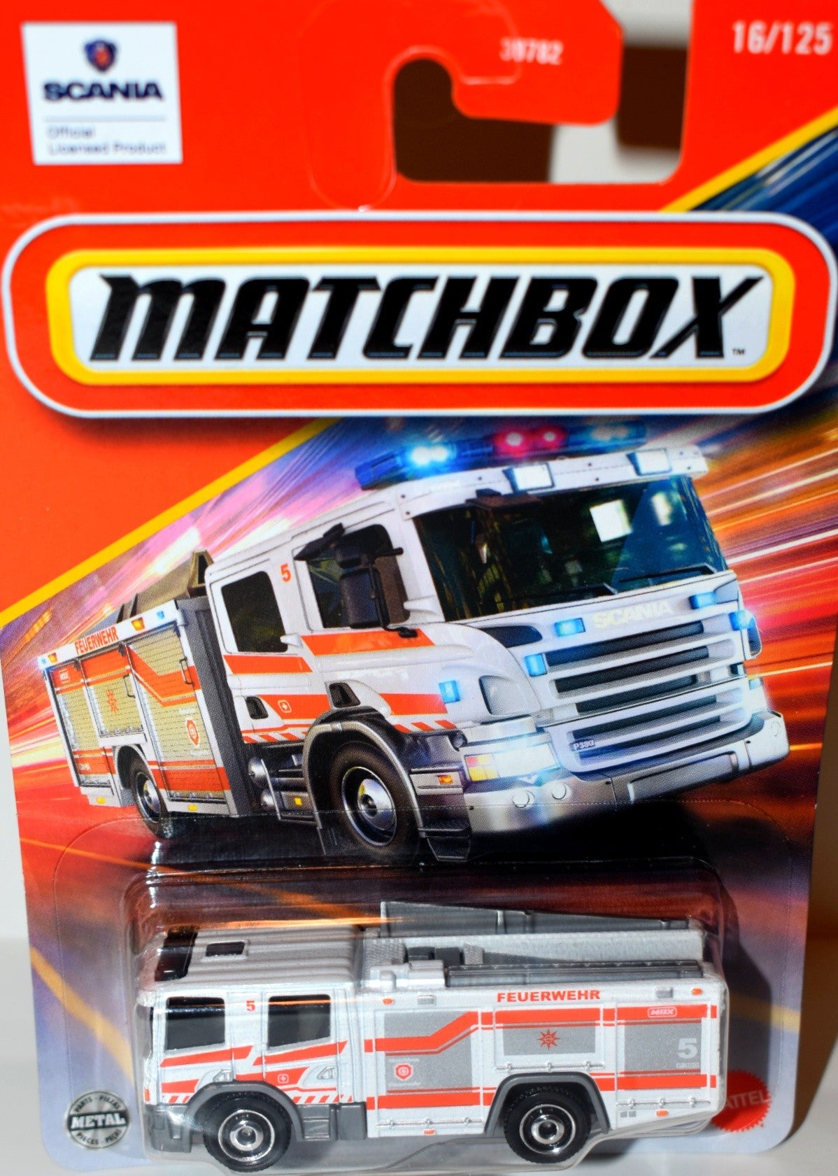 Matchbox  - Scania P360 Fire Truck