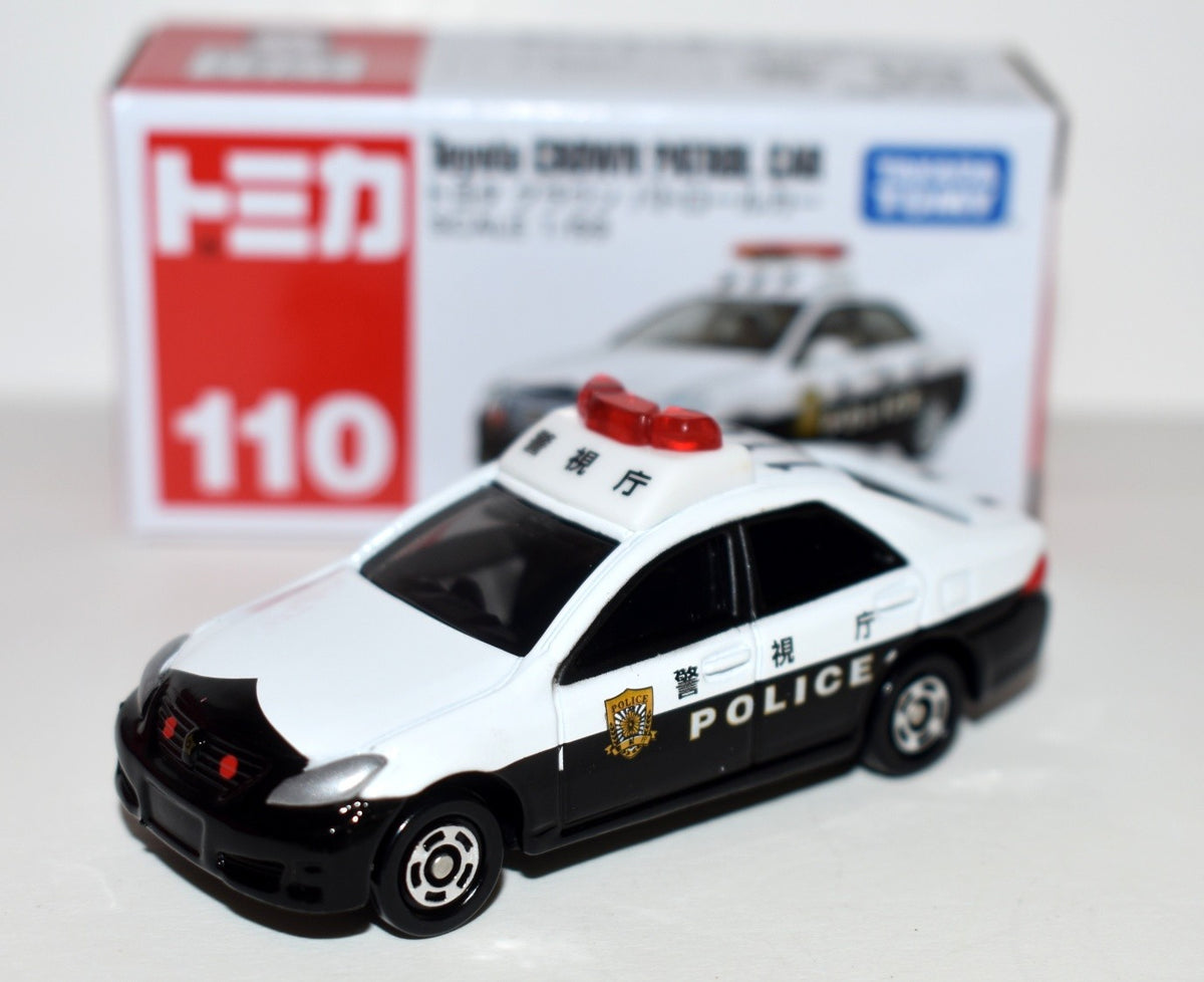 TOMY -110 - Toyota Crown Police Patrol Car