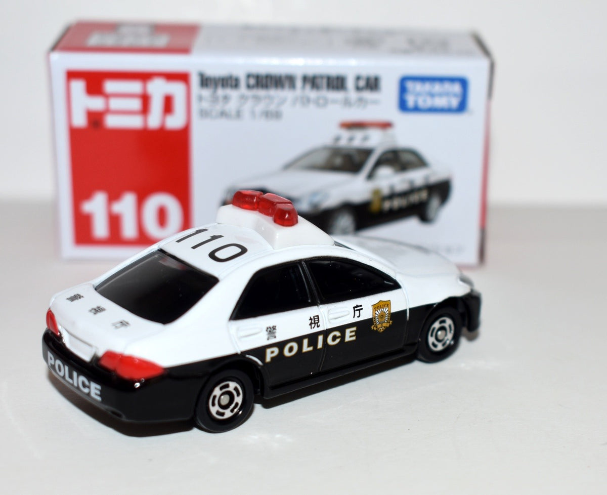 TOMY -110 - Toyota Crown Police Patrol Car