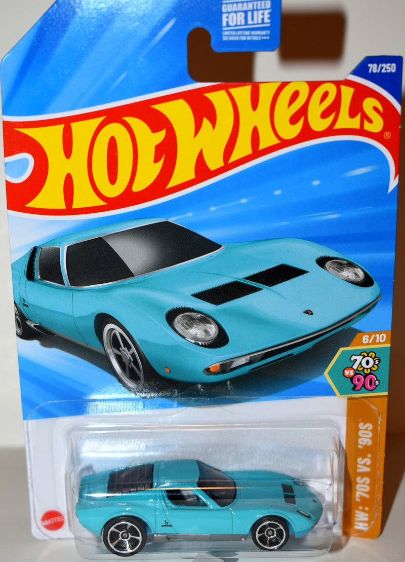 Hot Wheels - 1971 Lamborghini Miura SV