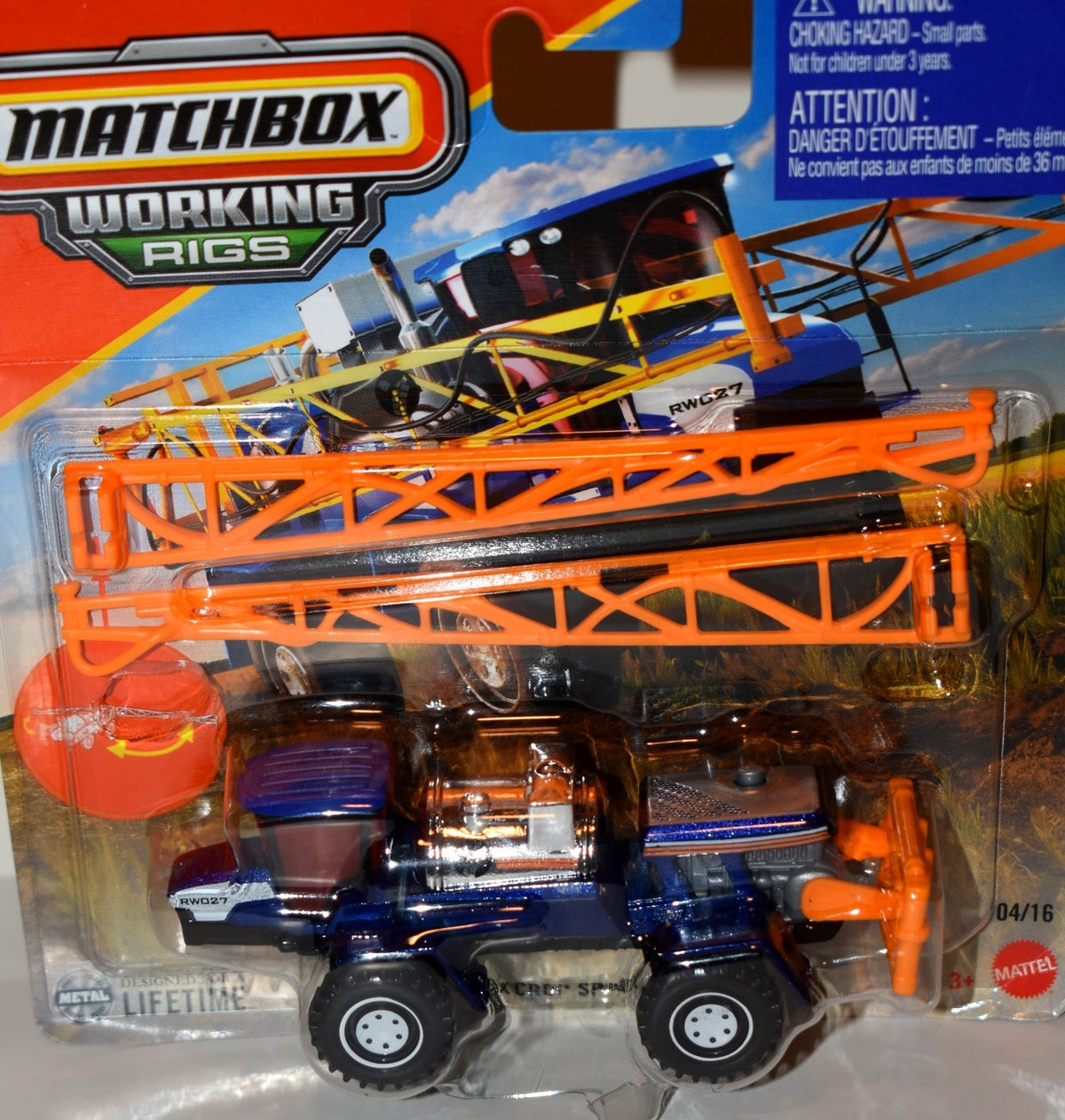 Matchbox Working Rigs -  Farm Crop Sprayer