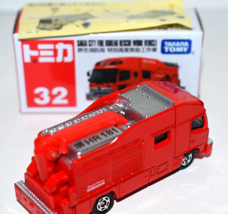 Tomica - No 32 - Sakai City Fire Bureau Rescue Work Truck