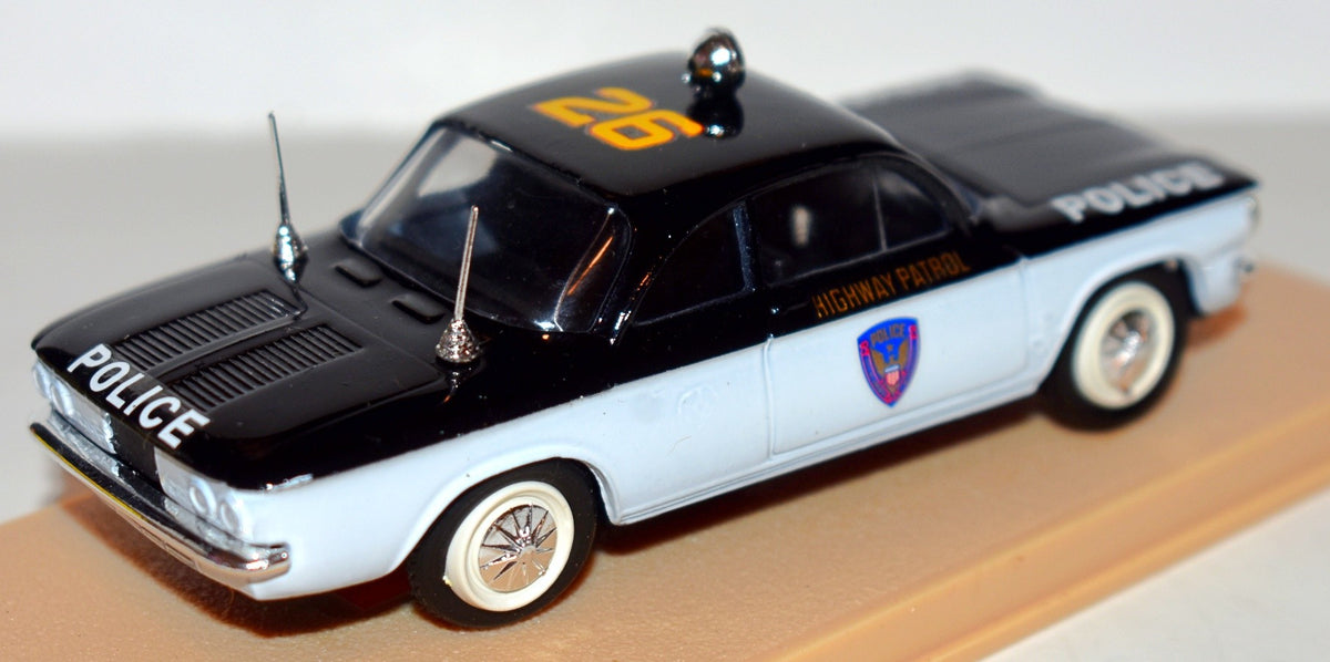 Eligor -  1962 Chevrolet Corvair Police Highway Patrol Car