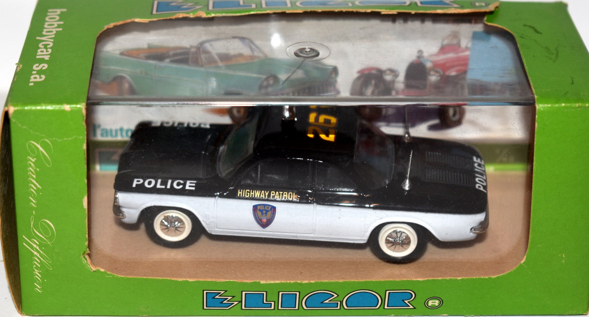 Eligor -  1962 Chevrolet Corvair Police Highway Patrol Car