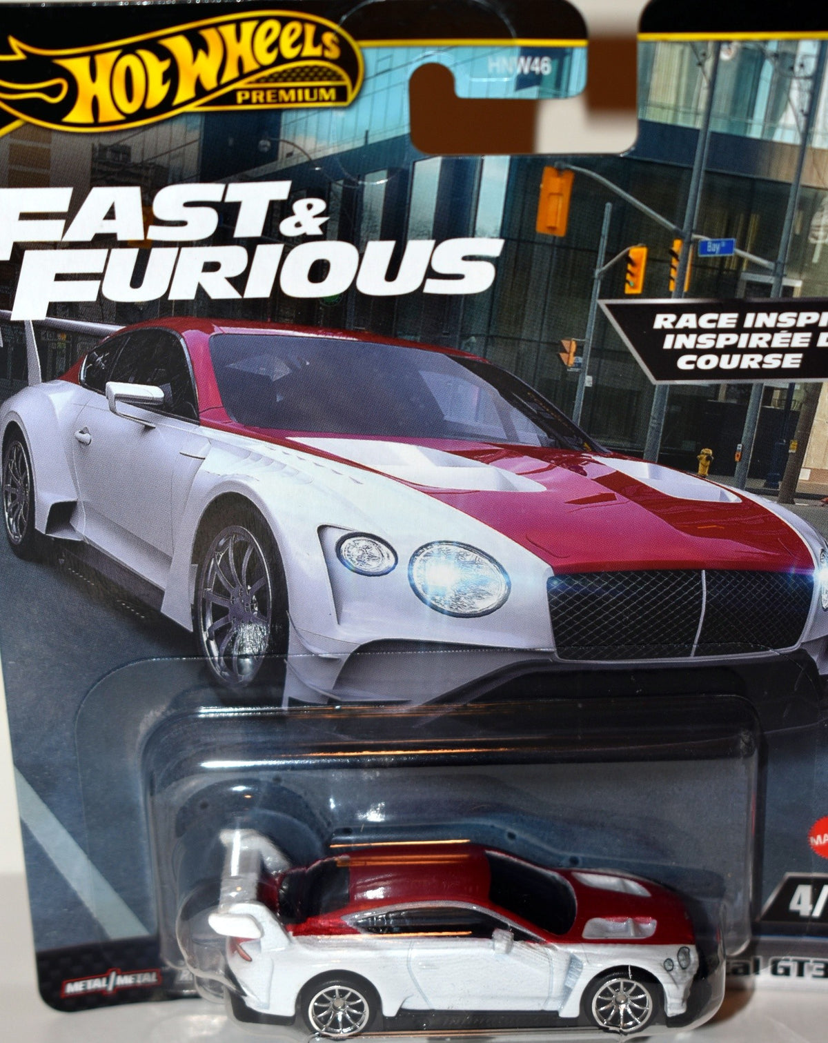 Hot Wheels Premium - Fast & Furious - Bentley Continental GT3