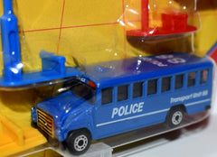 Matchbox Police Emergency Action Pack with Police Bus