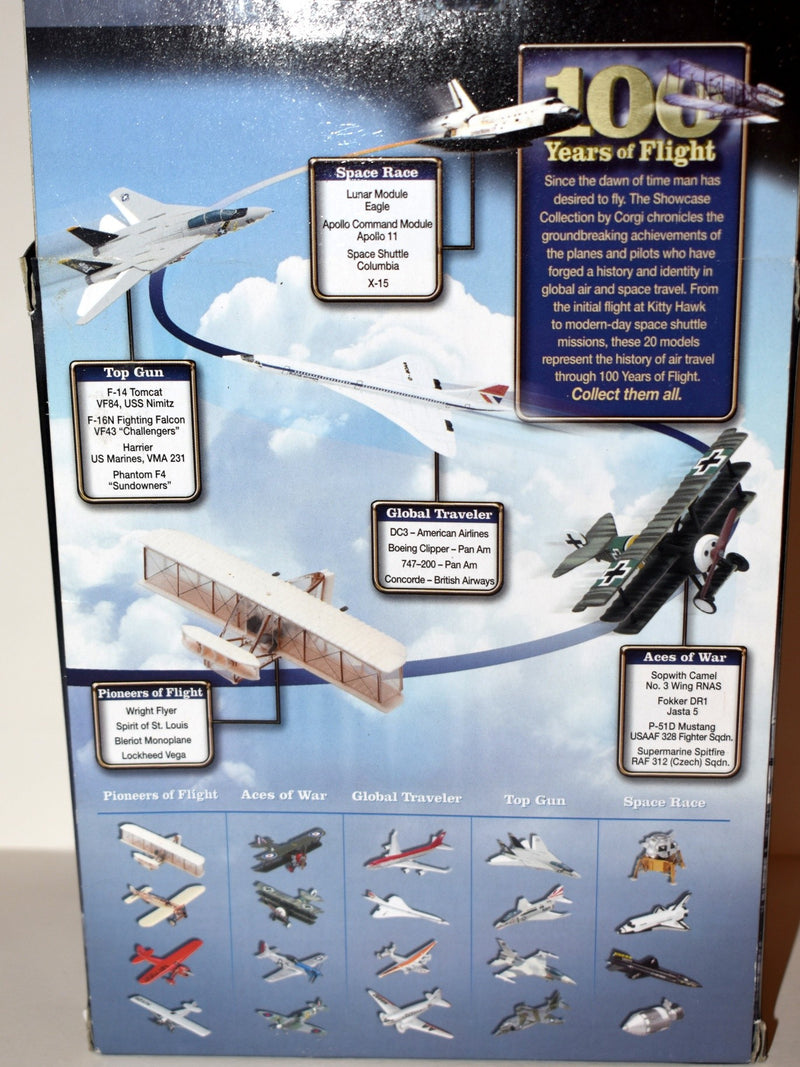 Corgi 100 Years of Flight Set - US F-14 Tomcat Top Gun & US Marines Harrier