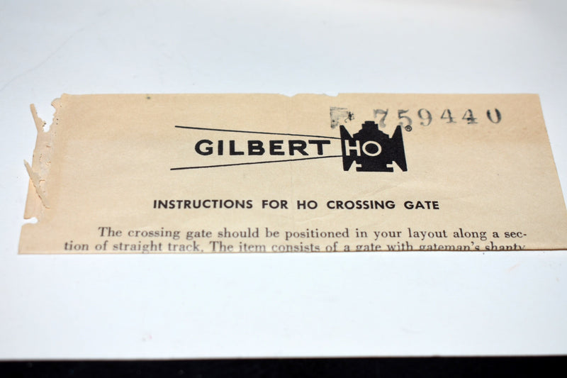 Gilbert HO 35702 HO Crossing Gate