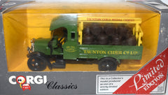 Corgi - Limited Edition  1930 Thorneycroft Taunton Cider Co Delivery Truck