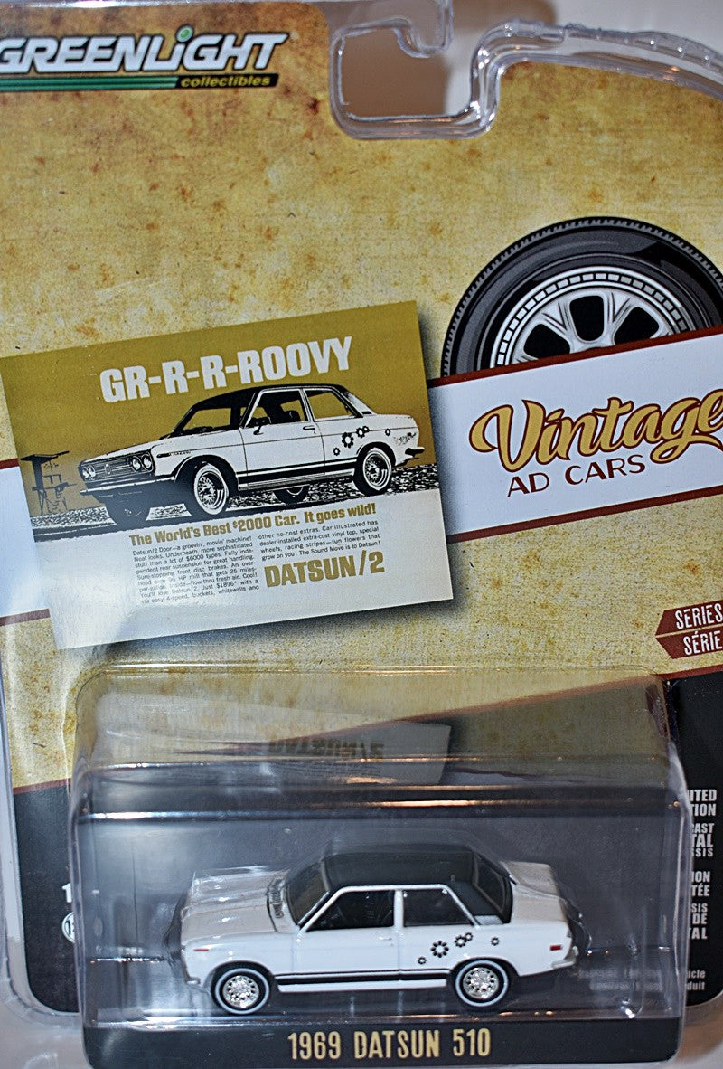 Greenlight Vintage Auto Ads - 1969 Datsun 510