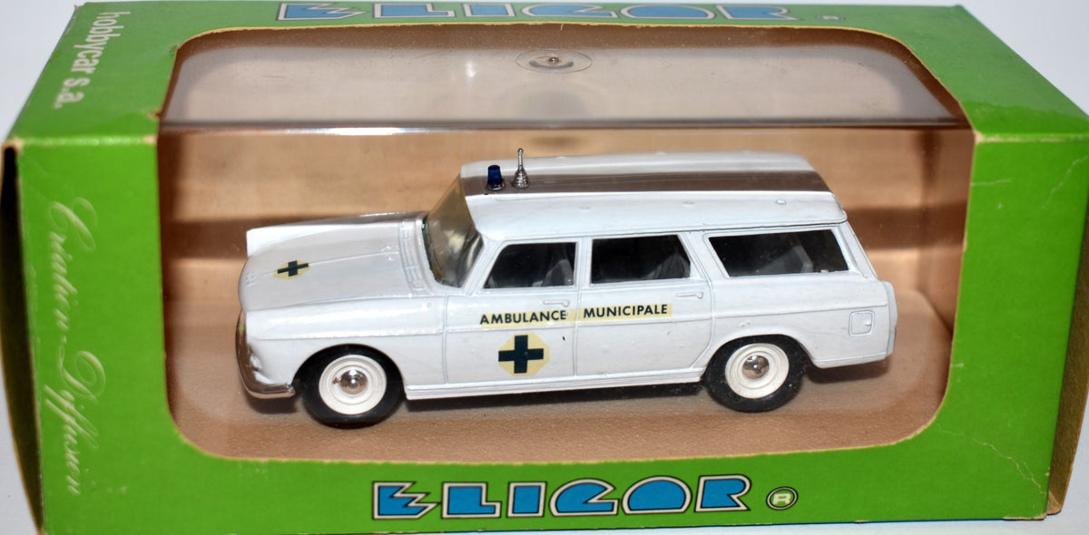 Eligor - Factory Error - No 1141 - 1964 Peugeot 404 Municipal Ambulance