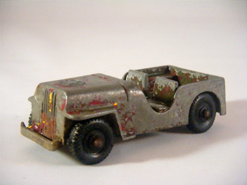 Global Diecast Direct Junkyard - Tootsietoy - 1950 Army Jeep CJ3