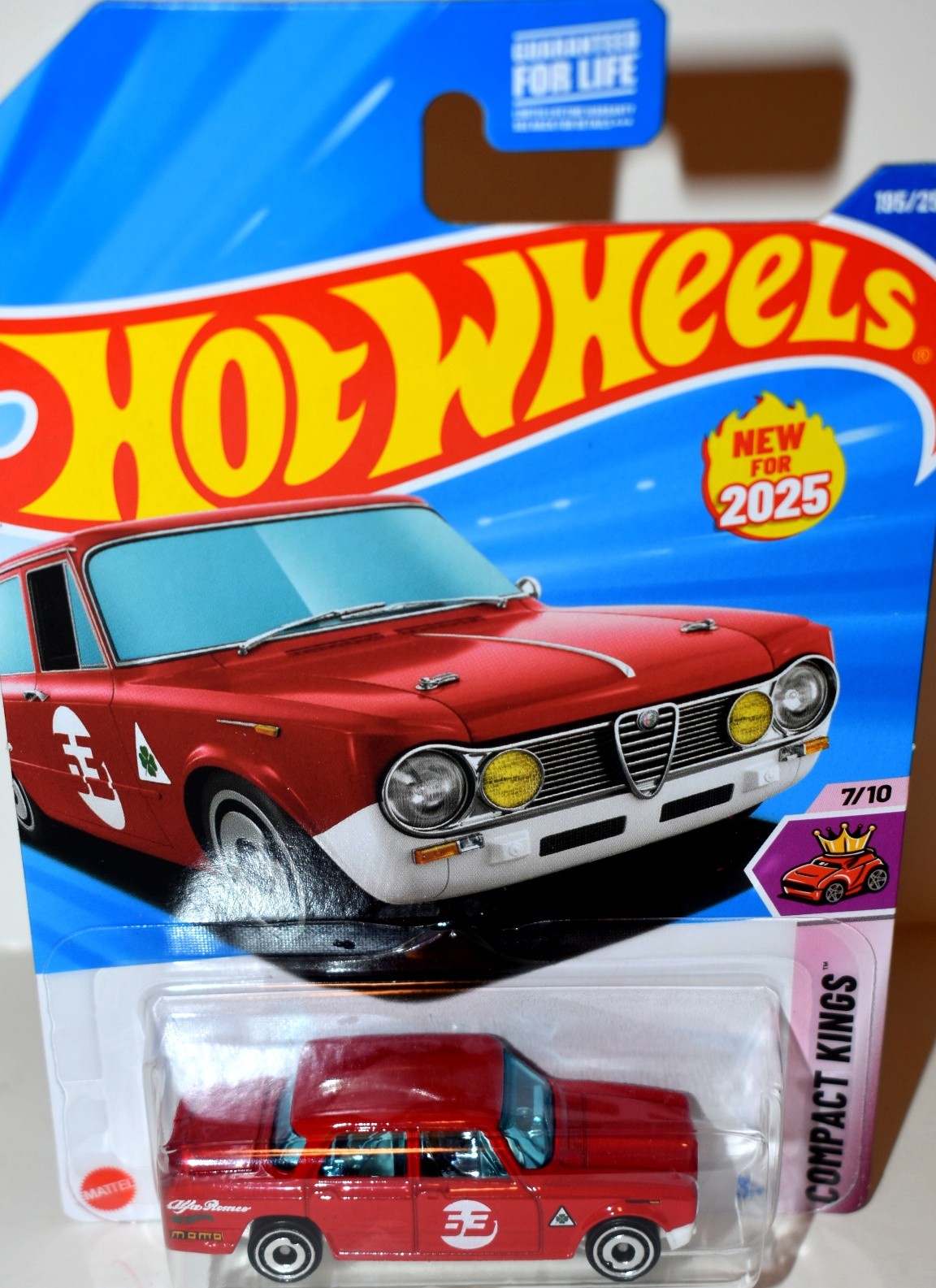 Hot Wheels - New for 2025 - 1963 Alfa Romeo Giulia TI Super