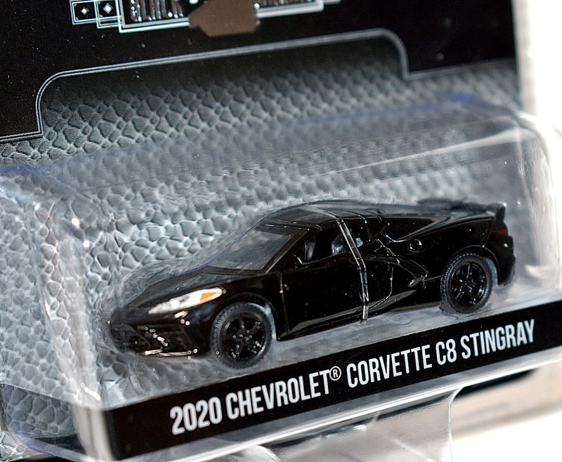 Greenlight Black Bandit Chevrolet Corvette C8 Stingray