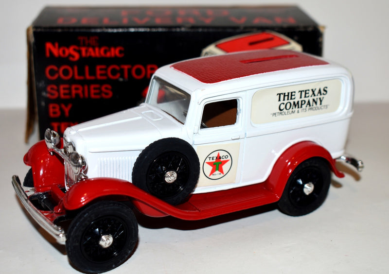 Ertl - Texaco No.3 - 1932 Ford Panel Van Texaco Coin Bank