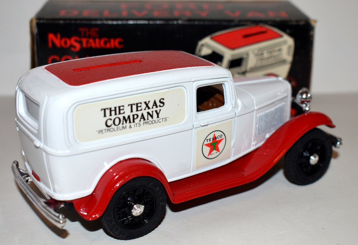 Ertl - Texaco No.3 - 1932 Ford Panel Van Texaco Coin Bank