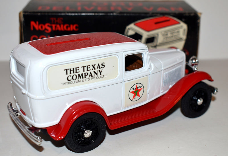 Ertl - Texaco No.3 - 1932 Ford Panel Van Texaco Coin Bank