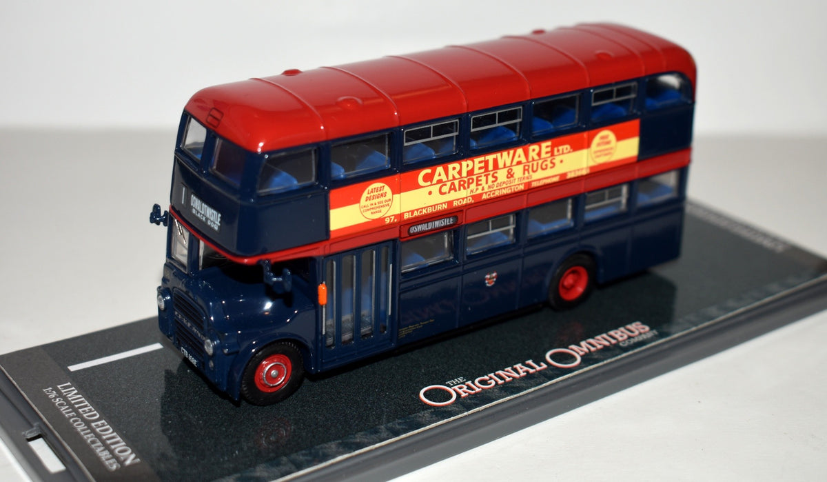 Corgi Classics - Limited Edition (41103) Leyland Titan Carpetware Double-Decker Bus
