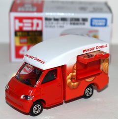 Tomica - No. 40 Mister Donut Mobile Catering Truck with servicing window