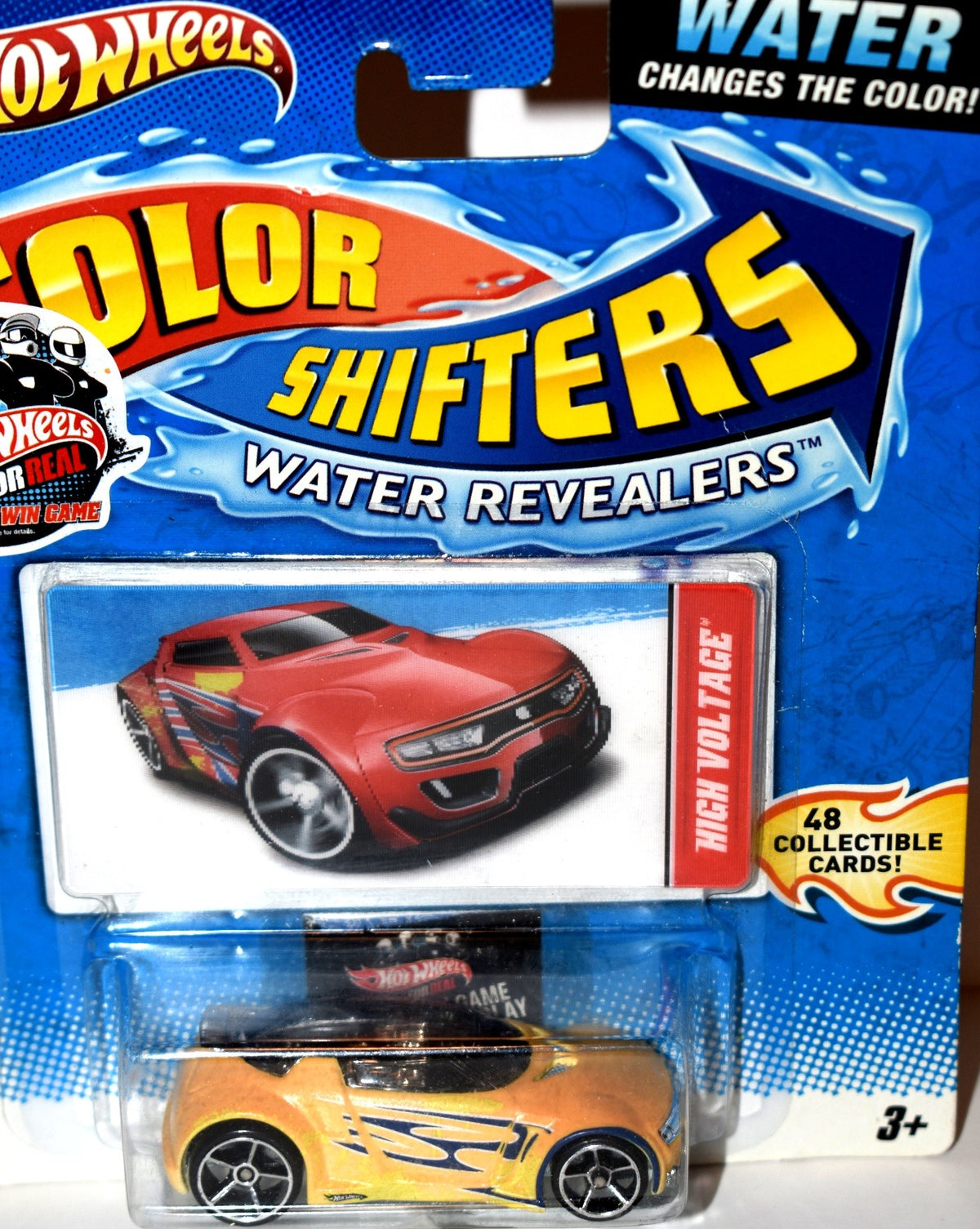 Hot Wheels Color Shifters Water Revealers - High Voltage