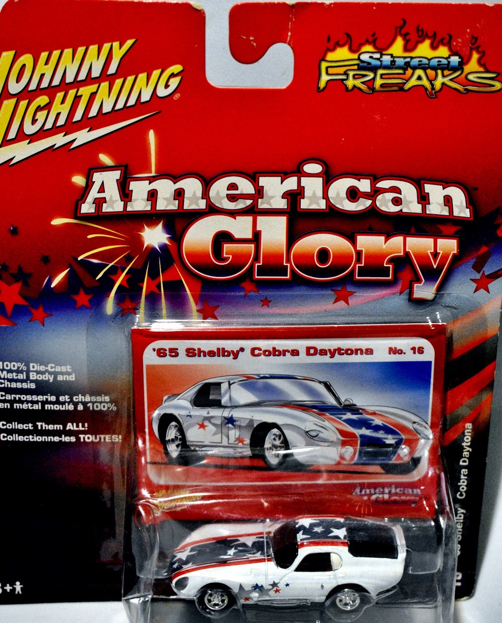 Johnny Lightning Street Freaks  American Glory - Shelby Daytona Coupe