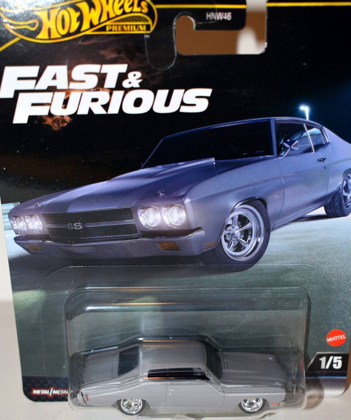 Hot Wheels Premium  Fast & Furious 1970 Chevrolet Chevelle SS