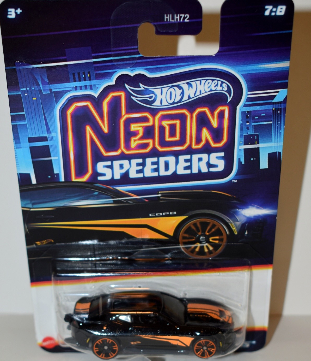 Hot Wheels Neon Speeders - 2010 Chevrolet Copo Camaro SS Coupe