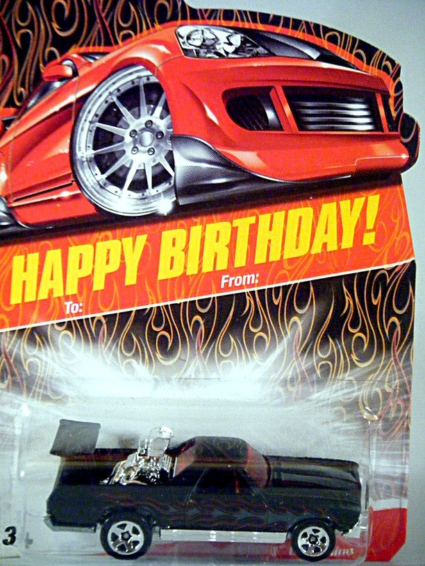 Hot Wheels Happy Birthday Series - Chevrolet El Camino Pickup Truck