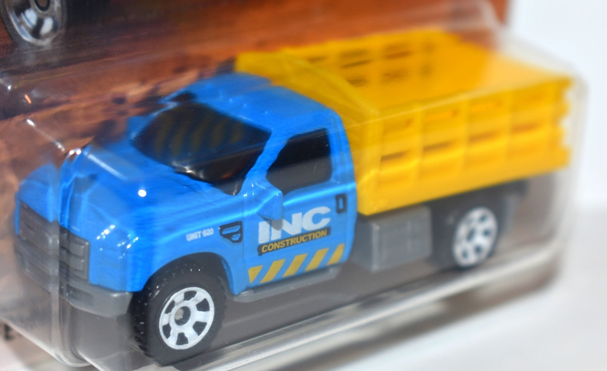 Matchbox  - INC Construction Ford F-350 Stake Bed Truck