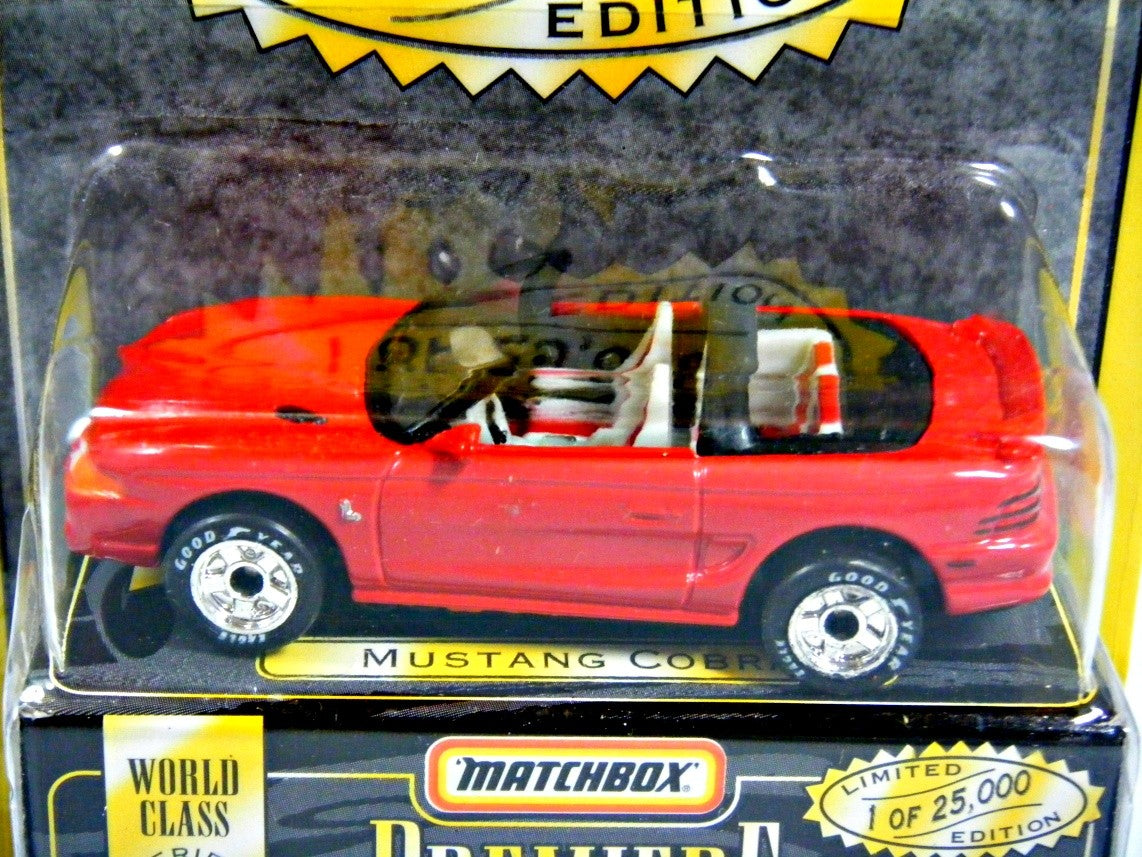 Matchbox Premiere Series Ford Mustang Cobra Convertible