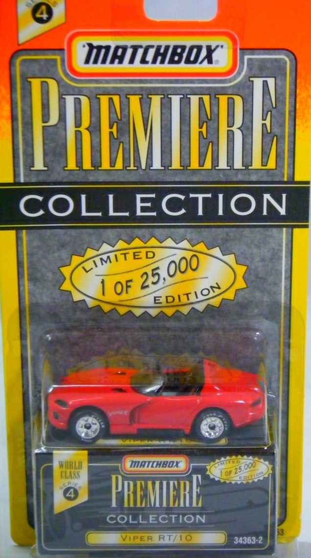 Matchbox Premiere Series - Dodge Viper RT/10