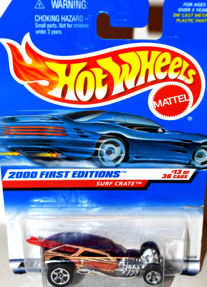 Hot Wheels 2000 First Editions - Surf Crate Custom Hot Rod