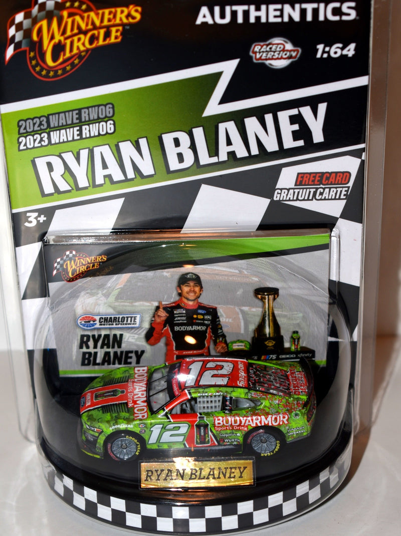 Winners Circle - Charlotte Race Winning Car - Ryan Blaney BodyArmor  Ford Mustang