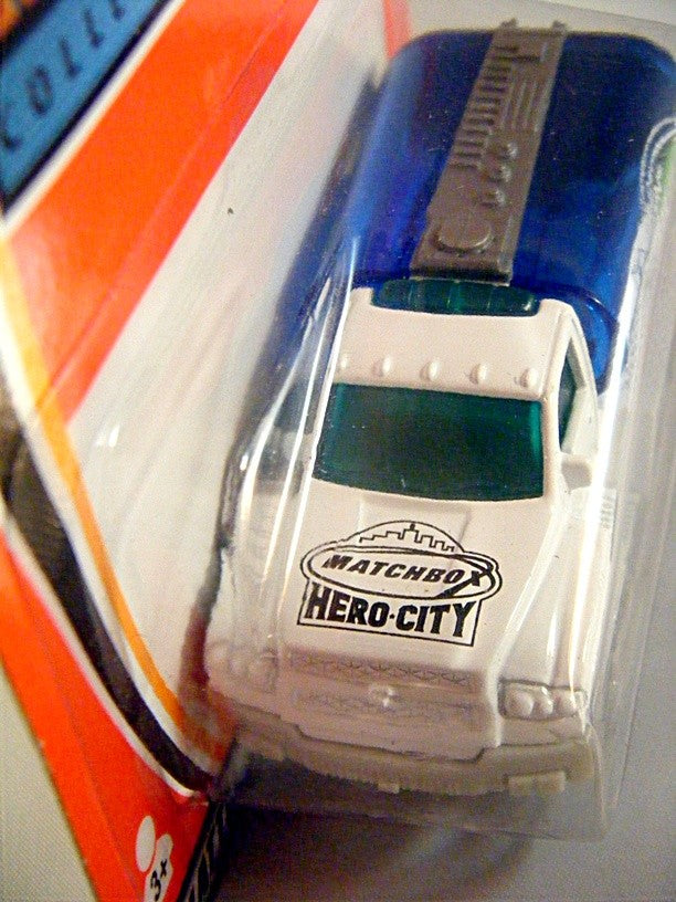 Matchbox Hero City Logo Chase Series - Aquarium Tank Truck