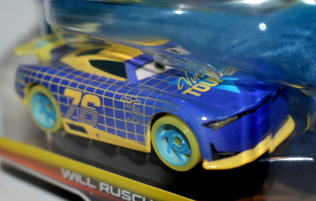 Disney Cars - Glow Racers - Will Rusch Stock Car