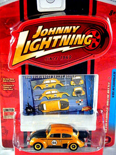 Johnny Lightning Volkswagens Series - 1966 VW Beetle Rallye Bug