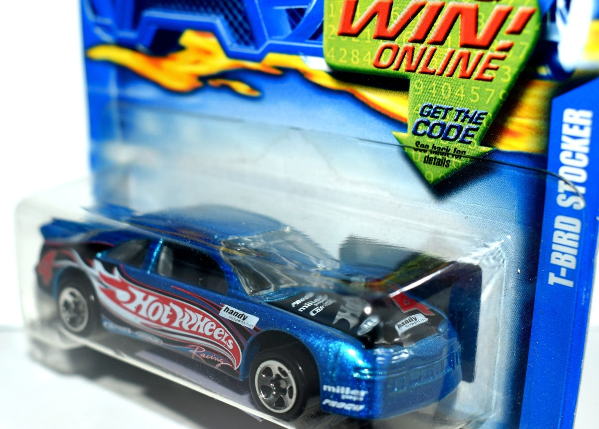 Ford Cast Hot Wheels - T-Bird Stocker - NASCAR Ford Thunderbird Stock Car ...