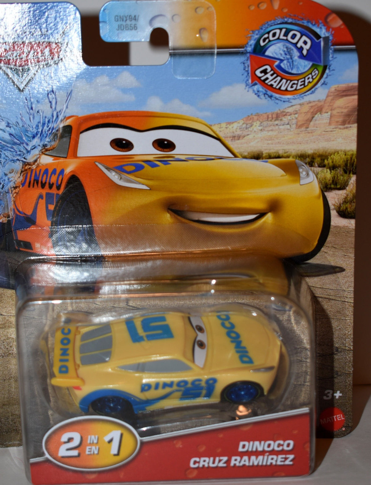 Disney Cars - Color Changers - Cruz Ramirez - Dinoco Cruz