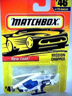Matchbox Police Helicopter