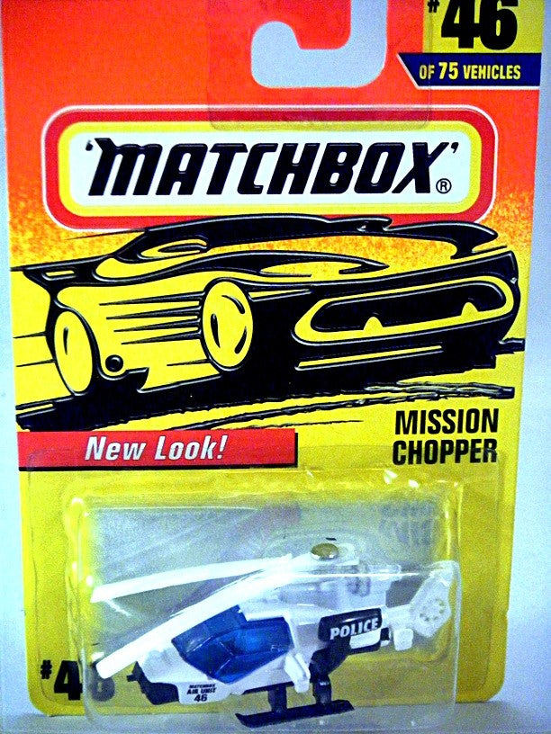 Matchbox Police Helicopter