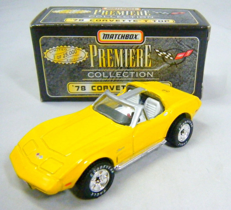 Matchbox Premiere Corvette Series - Chevrolet Corvette C3 Coupe with T-Tops