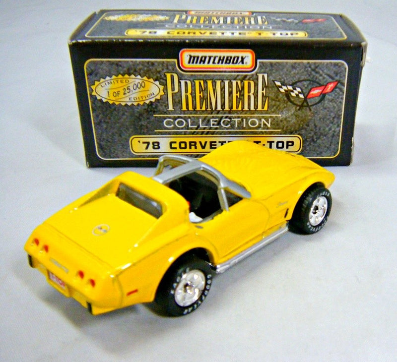 Matchbox Premiere Corvette Series - Chevrolet Corvette C3 Coupe with T-Tops