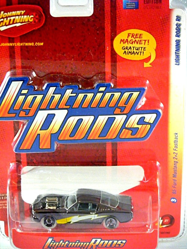 Johnny Lightning Lightning Rods 1965 Ford Mustang Fastback 2+2