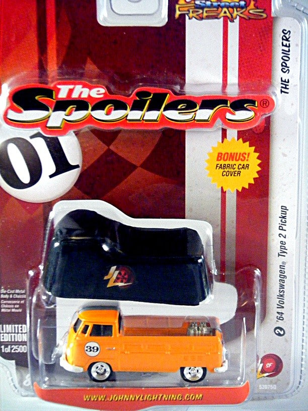 Johnny Lightning Street Freaks - Spoilers - 1964 Volkswagen Type 2 Pickup Truck