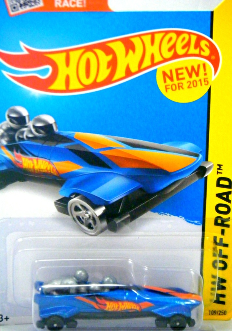 Hot Wheels New for 2015 - Ice Shredder 4 Man Bobsled