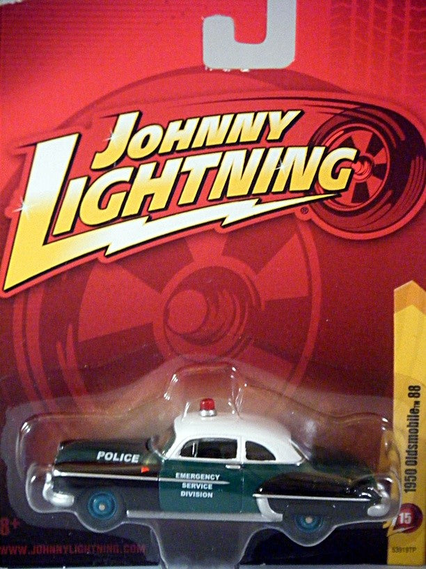 Johnny Lightning Forever 64 -  1950 Oldsmobile 88 EMS Police Car