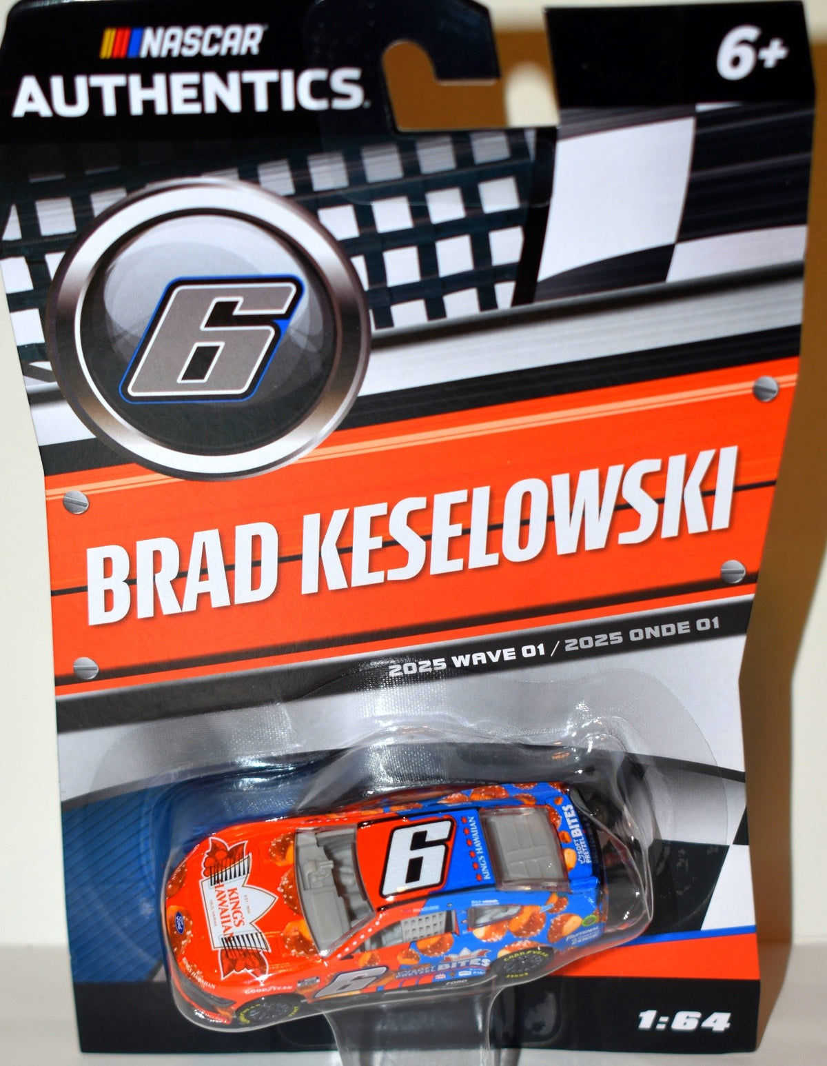 Lionel NASCAR Authentics -  Brad Keselowski Kings Hawaiian Ford Mustang