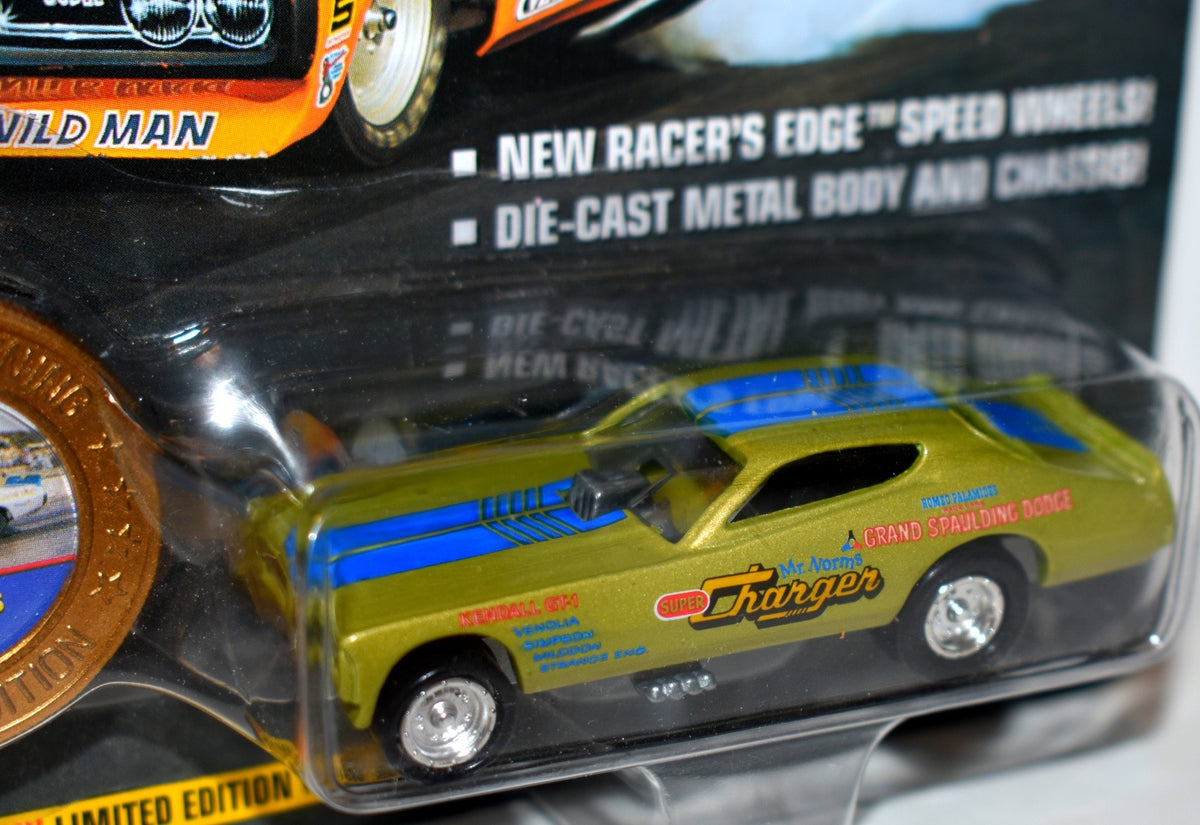 Johnny Lightning Dragsters USA  Mr Norms Charger 1972 Dodge Charger NHRA Funny Car