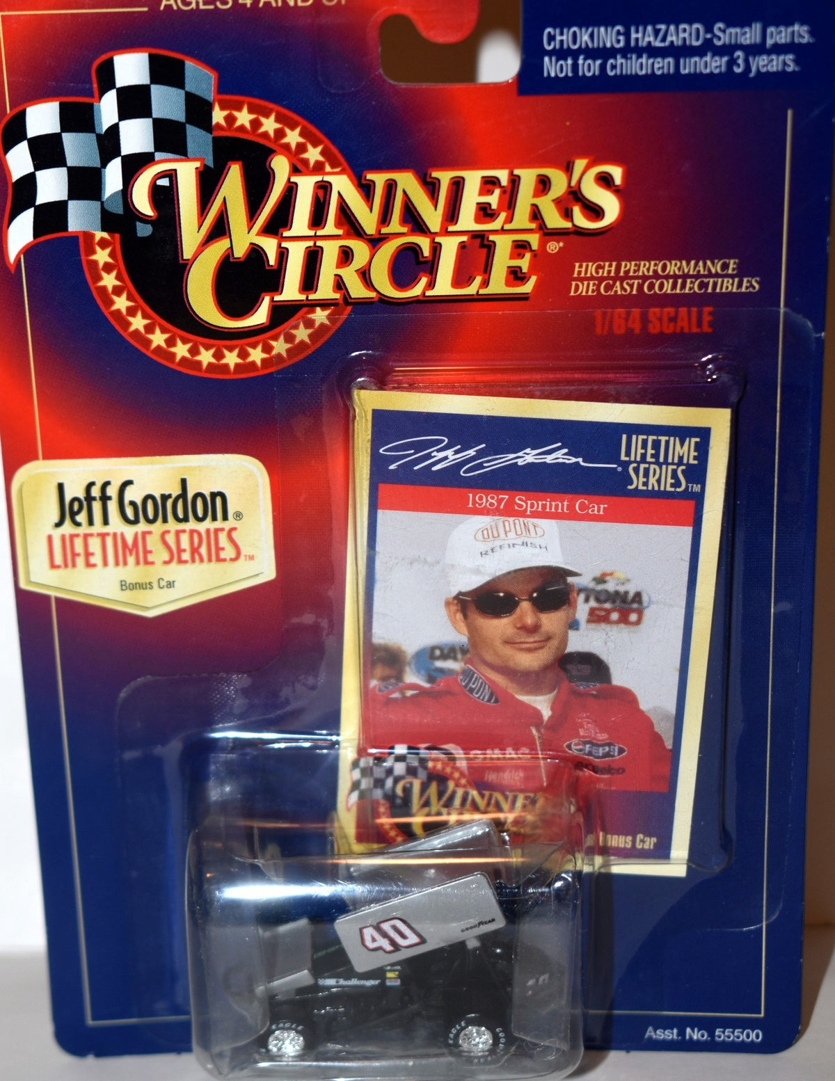 Winners Circle NASCAR - Jeff Gordon Lifetime Series - 1987 Sprint Car