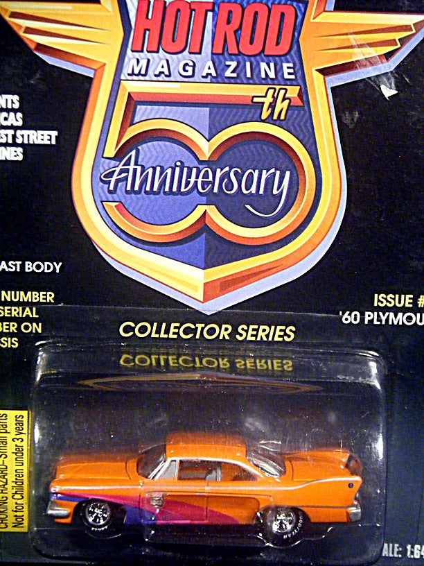 Racing Champions Hot Rod Magazine 50th Anniversary 1960 Plymouth Fury